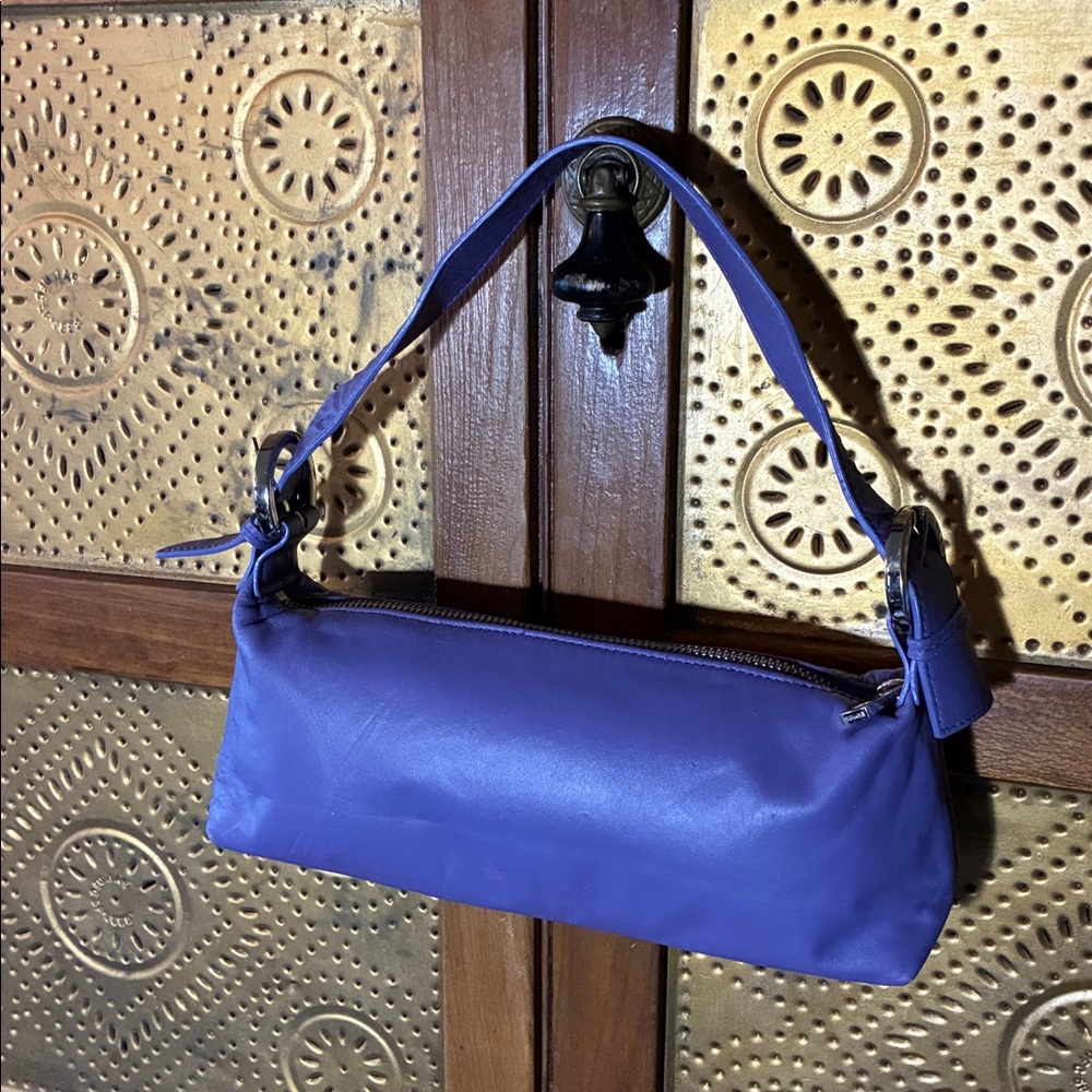 Express Purple Leather Women's Bag